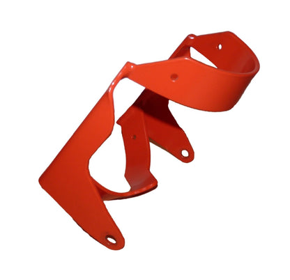 Lock N Load (BK100 - Calza de Rueda de Motocicleta de Lujo Naranja/Negro