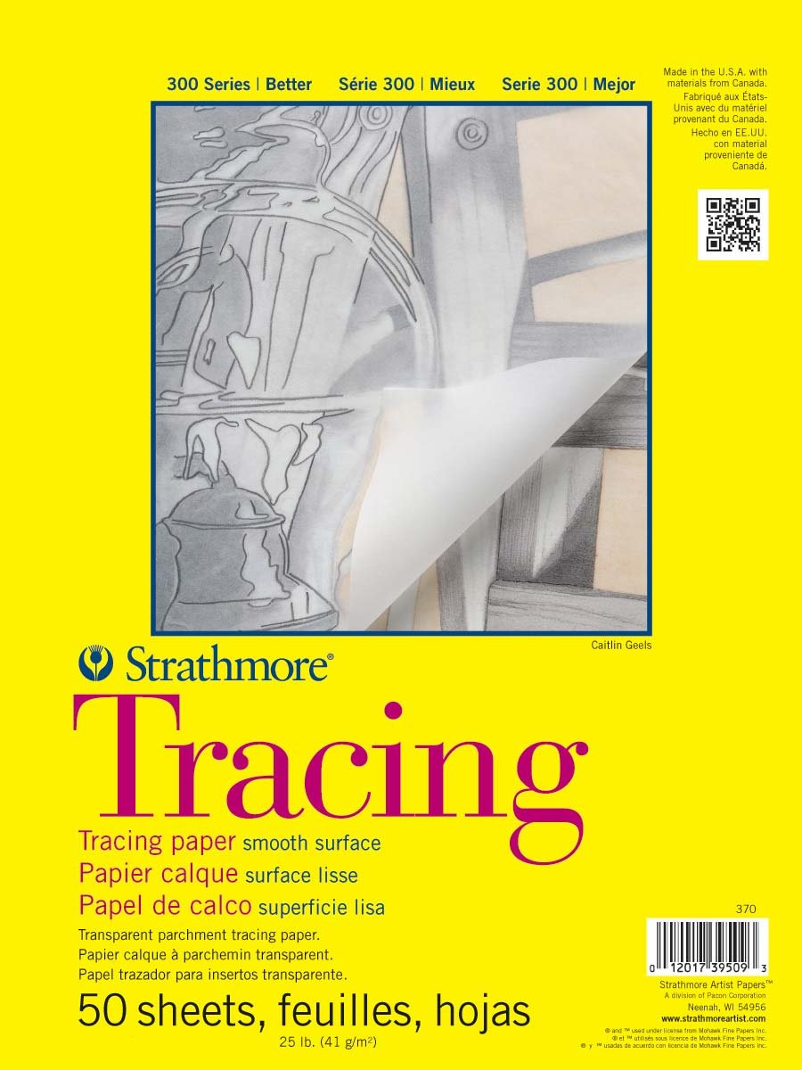 Strathmore (370-11 300 Series Tracing Pad, 11"x14", 50 Sheets