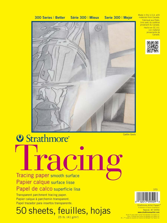 Strathmore (370-11 300 Series Tracing Pad, 11"x14", 50 Sheets