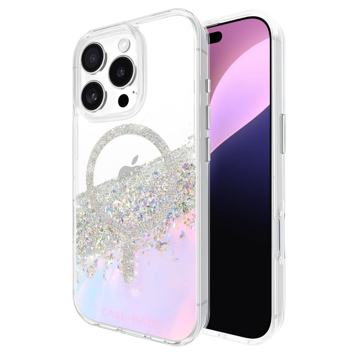 Case-Mate Funda Magnética para iPhone 16 Pro, Compatible con MagSafe - Karat Iridescent - iPhone 16 Pro