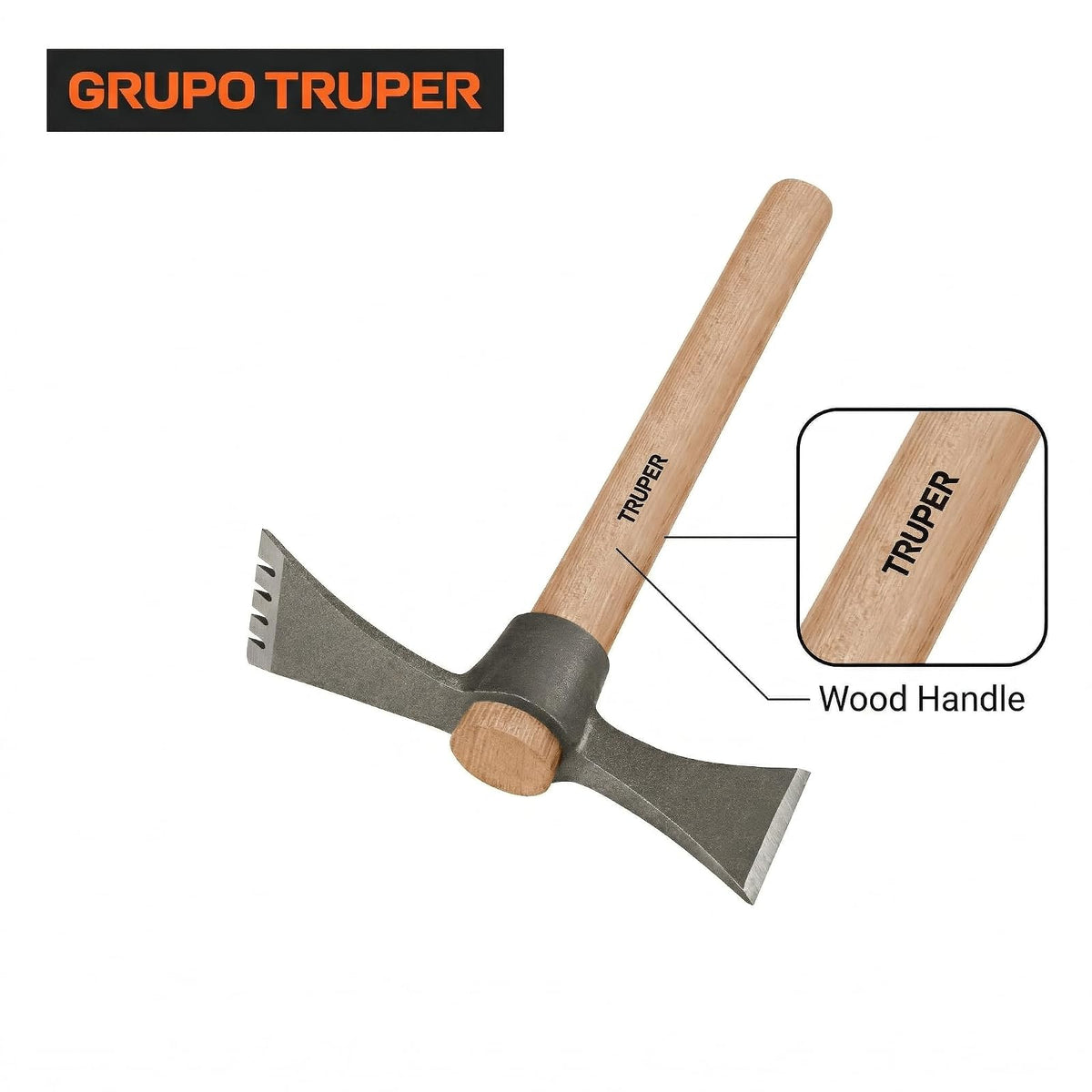 Truper MART-TH, Martelina talacho-hacha, acero al carbono