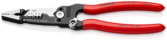 KNIPEX Tools 13 71 8 Pelacables forjados, 8 pulgadas