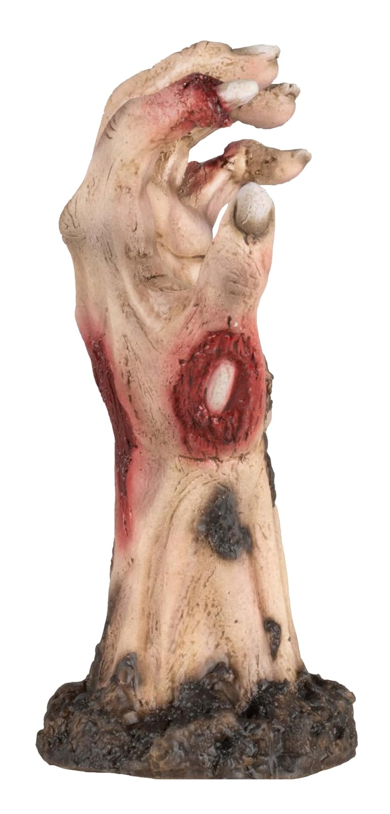 Ghoulish Productions Decoración De Látex Flesh Risen, Decoración De Zombie Jardín, Adorno Zombie Halloween, Ideal para Usar En Fiestas Halloween, Casa Embrujada, Bromas