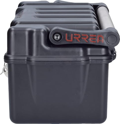 Urrea CPU17A Caja portaherramientas plástica con broches metálicos y charola 17" x 9" x 8"