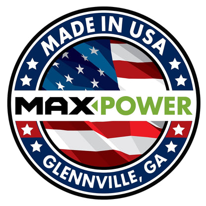 Maxpower 561145B 561145 - Juego de Cuchillas, Color Negro