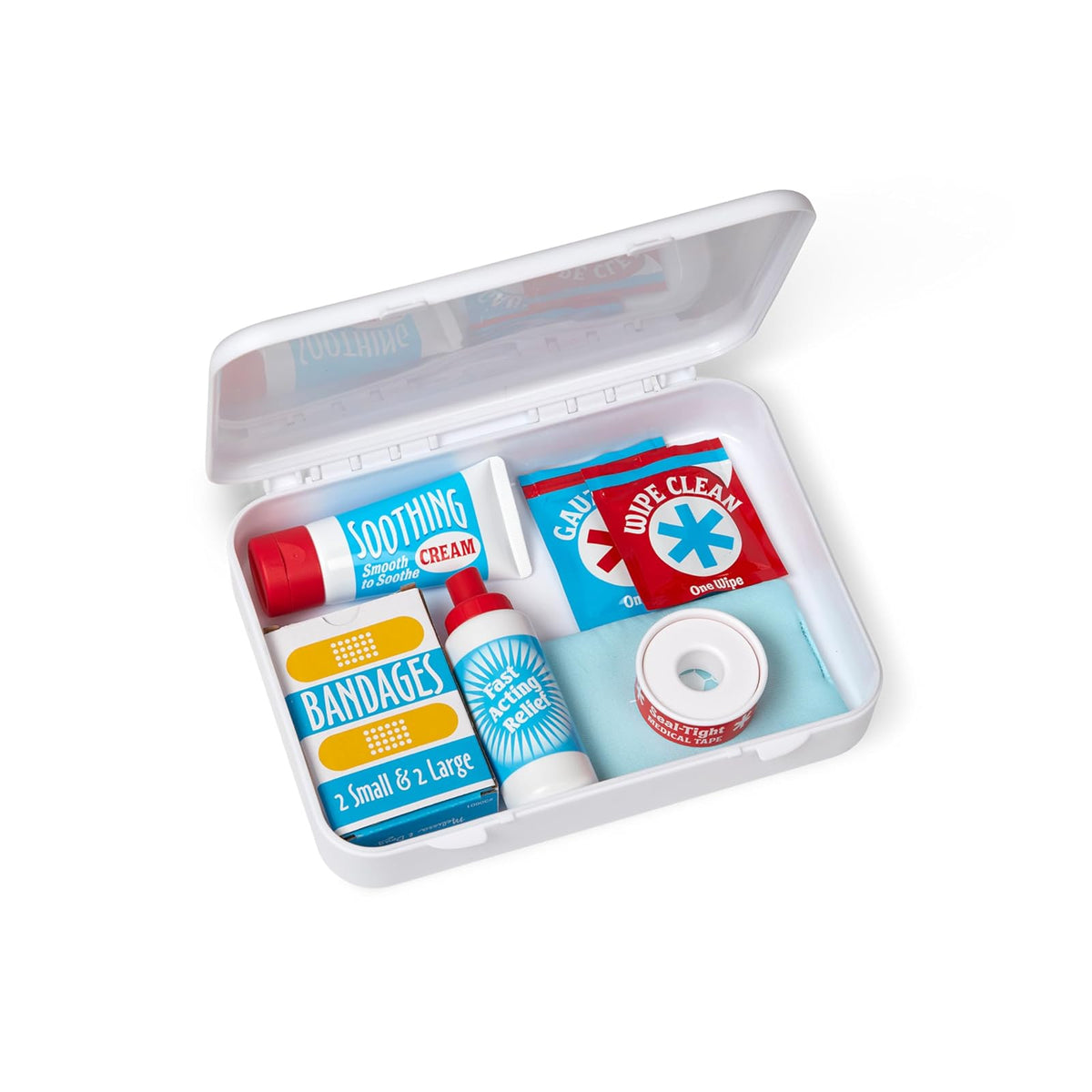 Melissa & Doug Kit Get Well para Juego de Primeros Auxilios – 25 Piezas de Juguete