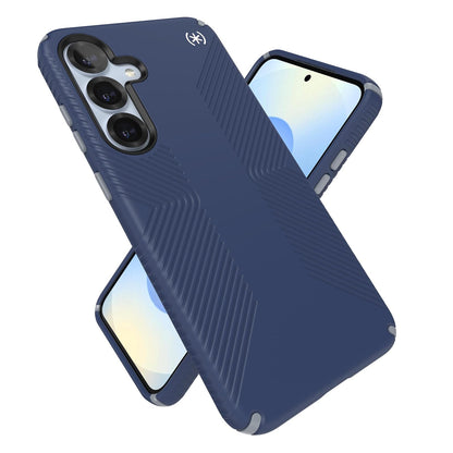 Speck Presidio Funda Magnética para Galaxy S25, S25+ y S25 Ultra - Galaxy S25+ - Azul costero - gris polvo