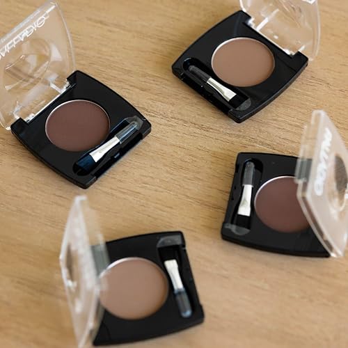 Palladio Polvo para Cejas Auburn - Suave y Natural, Compacto para Bolso o Viajes