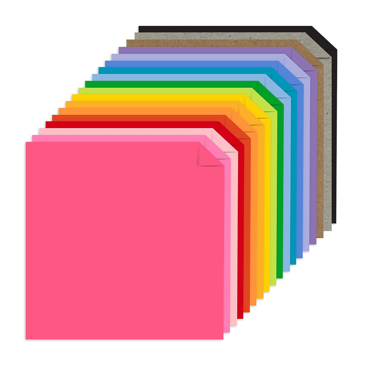 Neenah Creative Collection Kit de Cartulina 46408-02 | 30.5 x 30.5 cm, 29.5 kg, 18 colores, 72 hojas