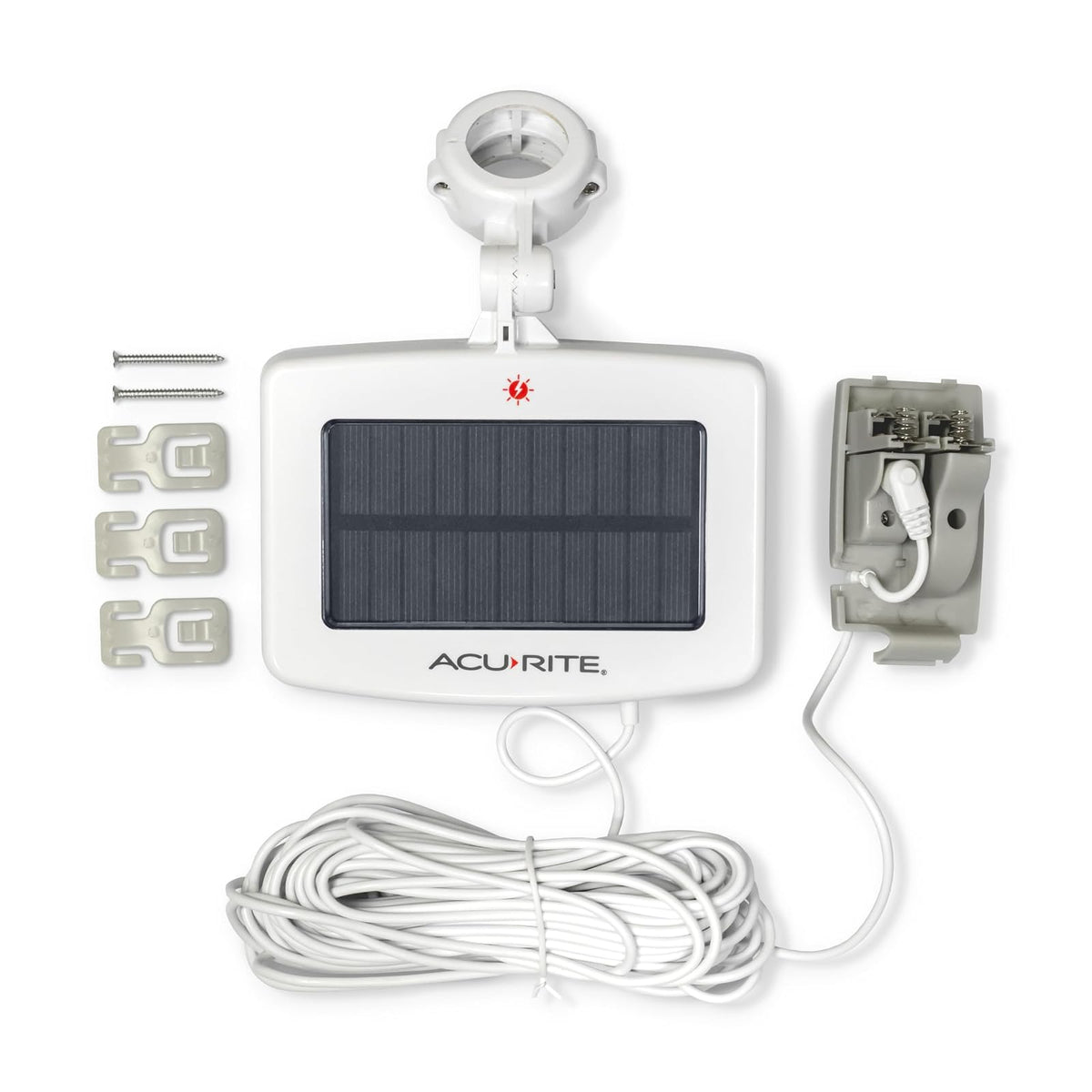 Paquete de energía solar para sensores climáticos AcuRite Atlas y AcuRite Iris