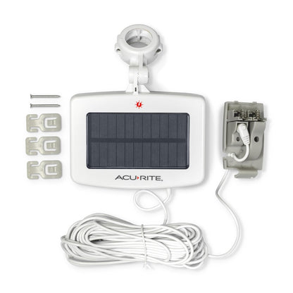 Paquete de energía solar para sensores climáticos AcuRite Atlas y AcuRite Iris