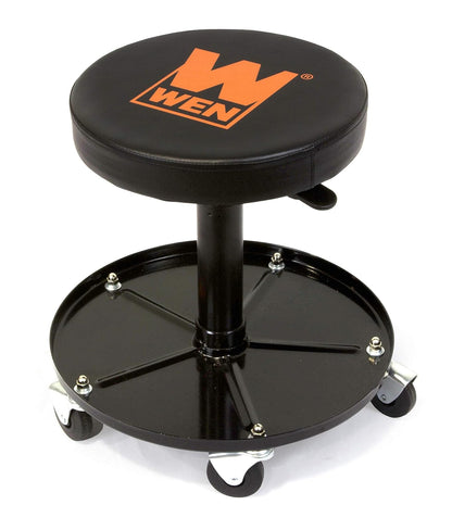 Wen 73012T - Taburete mecánico neumático de 300 Libras de Capacidad