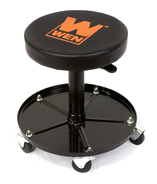 Wen 73012T - Taburete mecánico neumático de 300 Libras de Capacidad