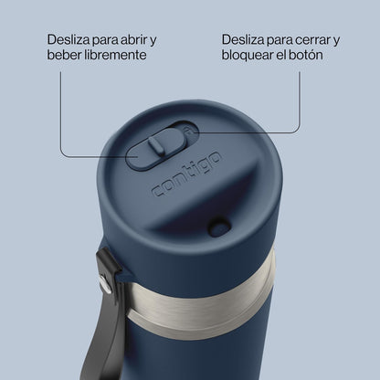 Contigo AutoSeal® 532 ml Botella Térmica de Acero Inoxidable a Prueba de Fugas