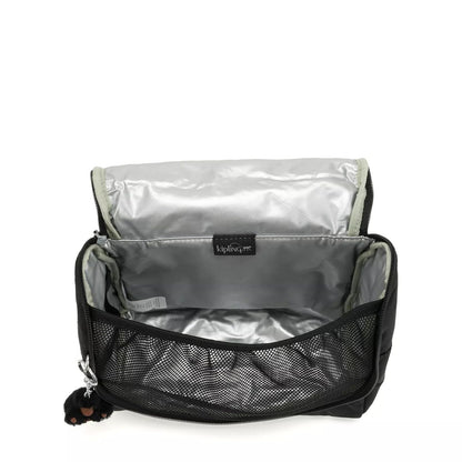Kipling Kichirou - Bolsa de almuerzo con aislamiento para mujer, bolsa de almuerzo de nailon