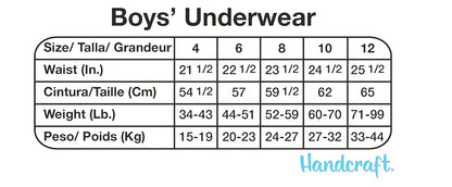 Hot Wheels Boxerbriefs and Briefs Available in Sizes 2/3t, 4t, 4, 6, 8 and 10 Ropa Interior de Hombres Niños