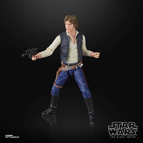 Star Wars Hasbro Black Series Han Solo Figura Coleccionable 15 cm | Star Wars The Black Series Figura de acción de 6 pulgadas (2025 Wave 3) - Han Solo #10