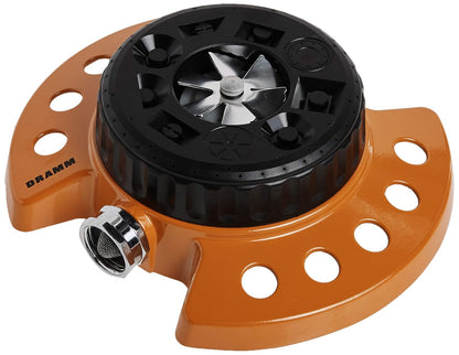 Dramm Available 15022 ColorStorm - Aspersor de torreta (9 patrones), color naranja