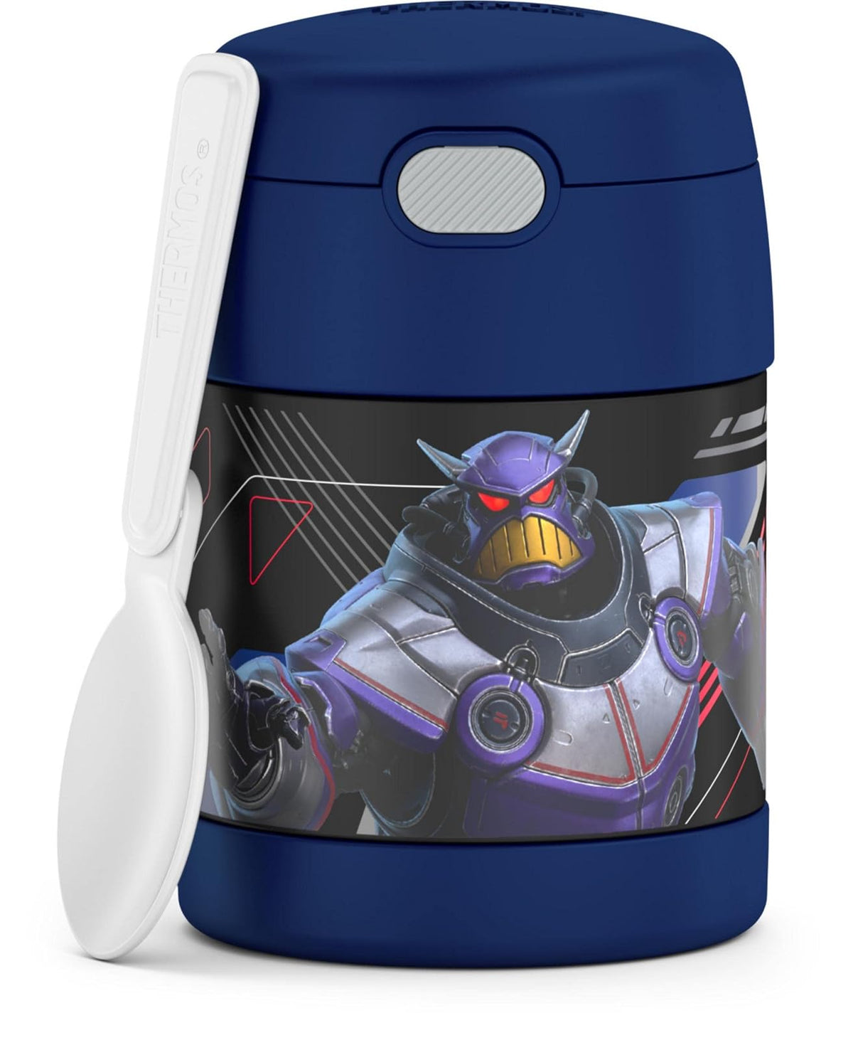 Thermos FUNTAINER Frasco Aislado con Cuchara Diseño Minnie, 10 oz - Lightyear - 10 onzas (295.73ml)