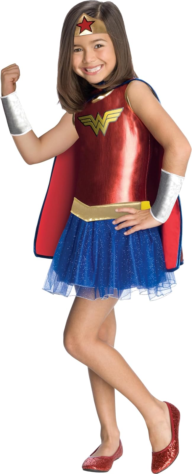 Rubie'S Vestido de tutú de la Liga de la Justicia para niños, Talla M