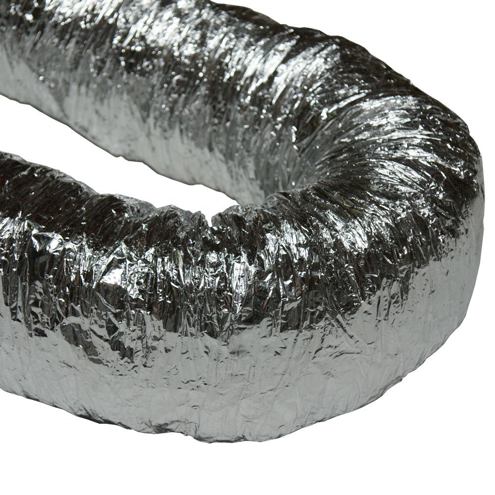 Rubber-Cal "HVAC Insulated-Flex - Manguera de conducto de ventilación, 6 Pulgadas por 25 pies