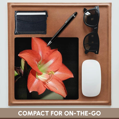 3dRose 8 x 8 x 0.25 Inches Flowers Amaryllis Mouse Pad (mp_21369_1)