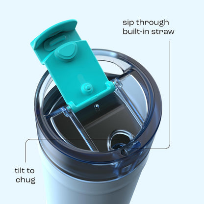 Botella de Agua bubba® DualSip de Acero Inoxidable Insulado de 946 ml, a Prueba de Fugas, Libre de BPA,