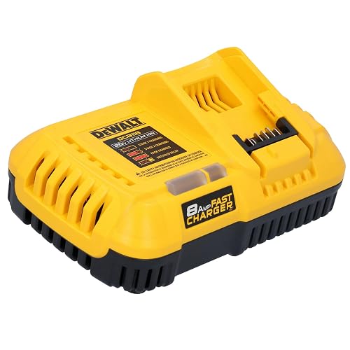DEWALT Cargador de Batería Portátil, 20V y 60V Máx, 8.0Ah, DCB118