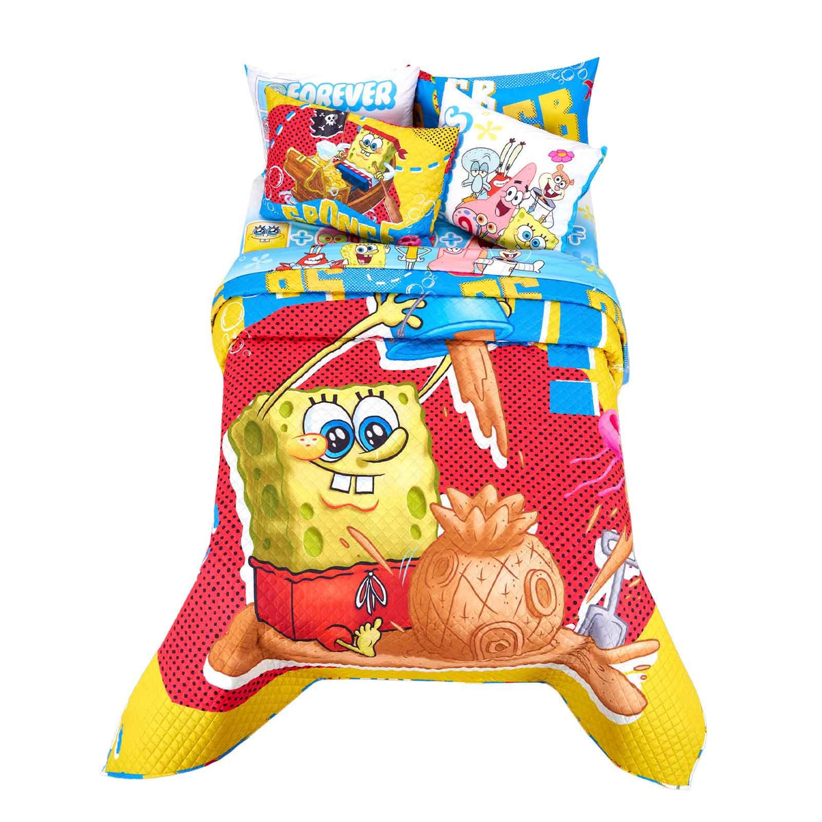 PROVIDENCIA Edrecolcha Matrimonial Bob Esponja Playing