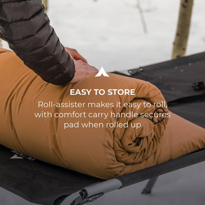 TETON Sports Camp Cot Pad Colchoneta Deportiva para Catre de Acampar