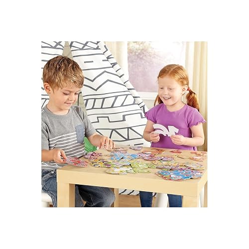 Learning Resources Rompecabezas de Números, Desarrolla el Reconocimiento de Numeros, Rompecabezas para Niños, 40 Piezas, Edades 3