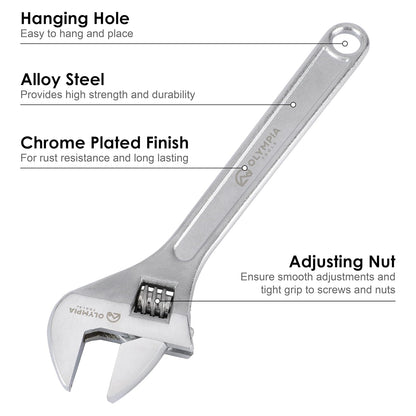 Olympia herramientas llave inglesa ajustable