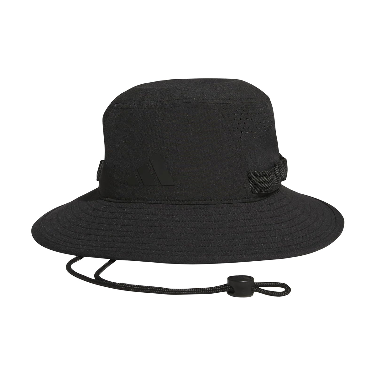 Adidas Victory Sun Bucket Hat – Wide Brim Outdoor Cap for Hiking, Sideline, Beach, and Travel Sombrero de Copa Baja Hombre - G - Negro - 5.0