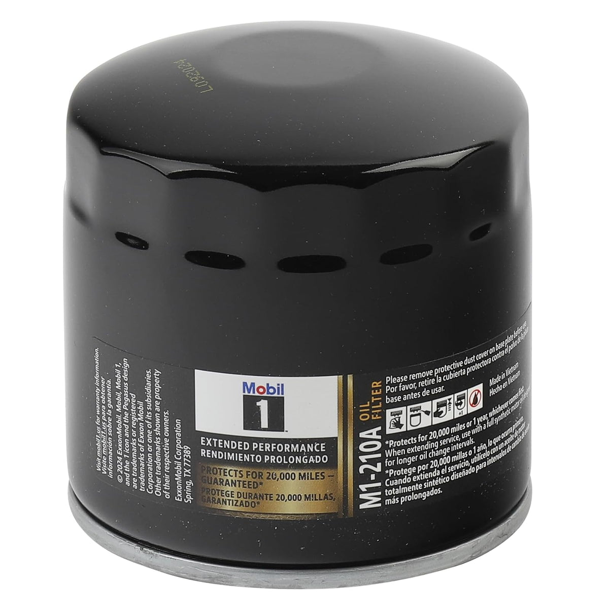 Mobil 1 M1-210A Filtro de aceite de rendimiento extendido
