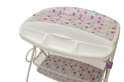 Prinsel Bañera Multifuncional Onda 2 en 1 con Cambiador, 0-12 Meses - Rosa