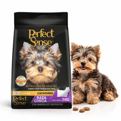 Perfect Sense Alimento Premium para Cachorro de Raza Pequeña - 3 kg (Paquete de 1)