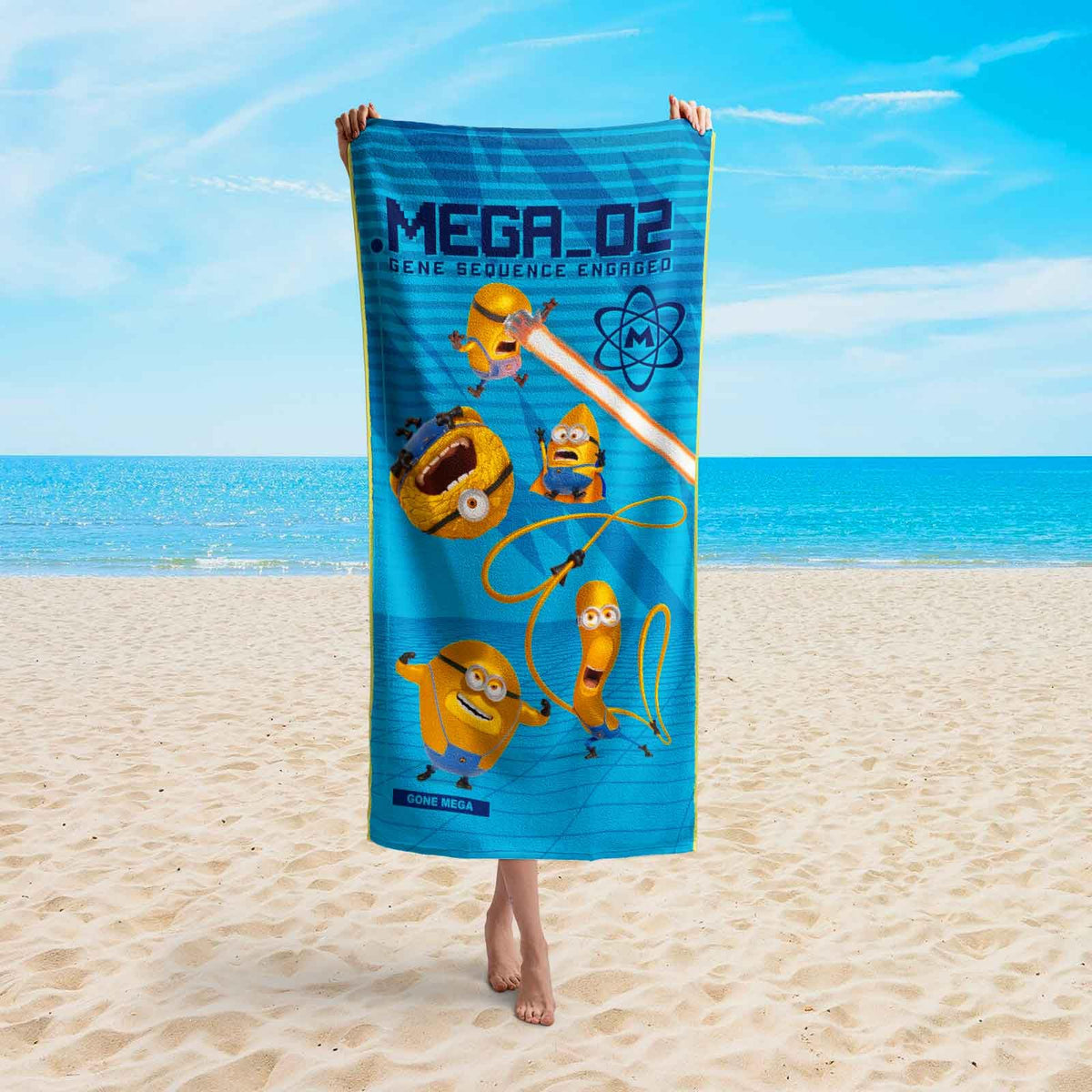 Providencia Toalla Premium para Baño 75x147 Cm Minions Energy