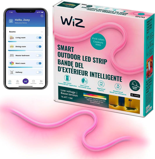 WiZ Tira led Inteligente con luz multicolor para exteriores 24 watts