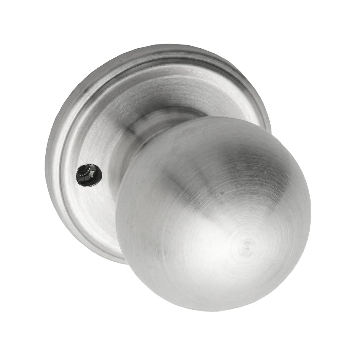 Copper Creek BK2090SS Ball Dummy Door Knob, Satin Stainless