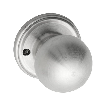 Copper Creek BK2090SS Ball Dummy Door Knob, Satin Stainless