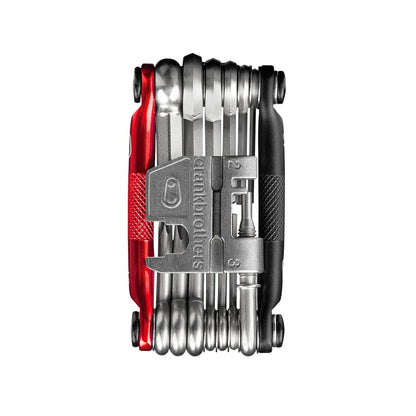 Crank Brothers M19 Multiherramienta para Bicicleta - Negro mate y rojo