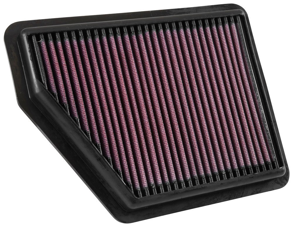 K&N 33-5045 Filtro de Aire de Alto Flujo Lavable para Honda Civic y HR-V 2016-2025