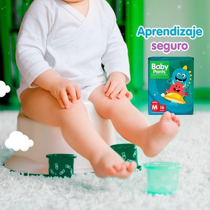Baby Pants Calzón Entrenador Niño, Talla M; 96 pañales