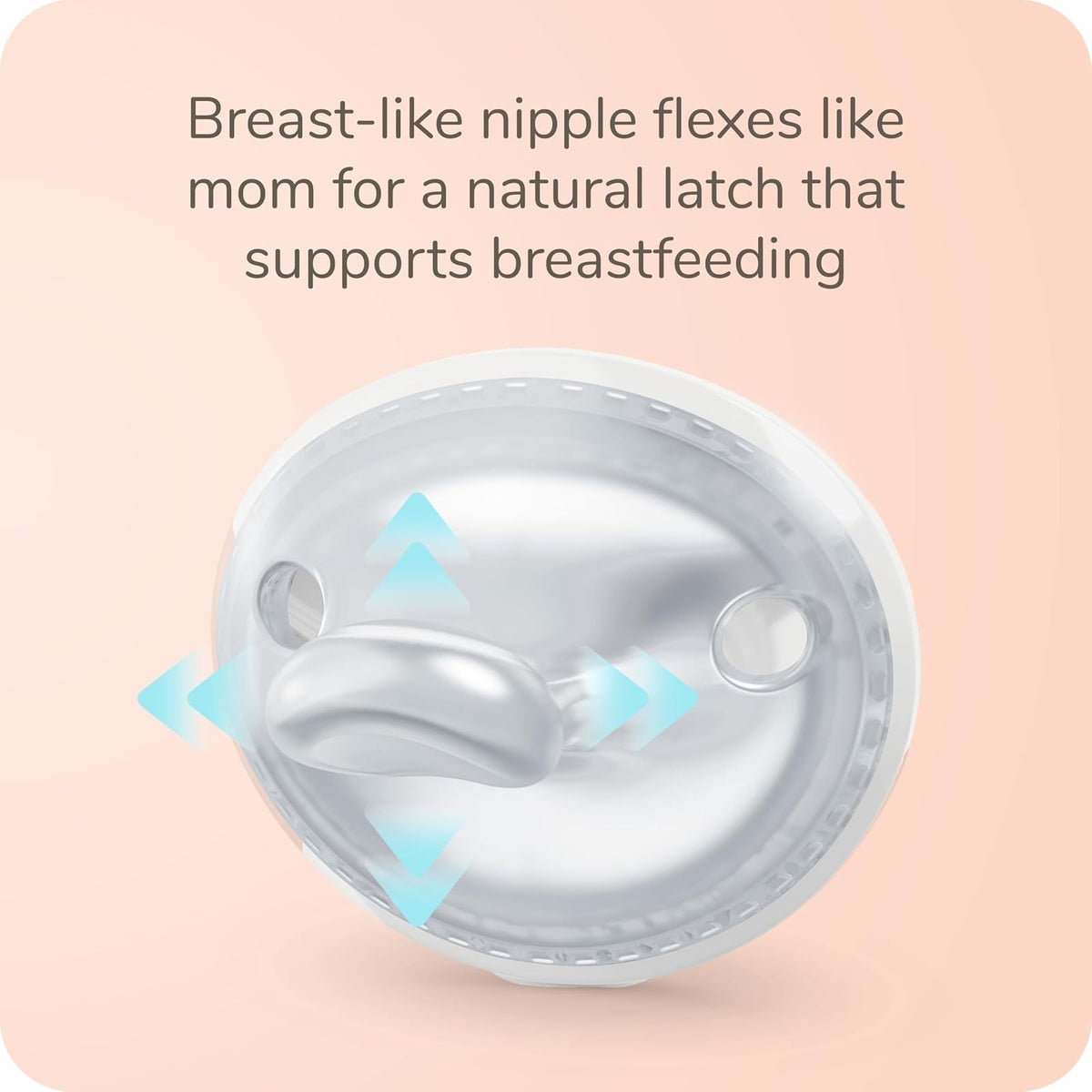 NUK for Nature™ Simply Natural Chupón 0-6M