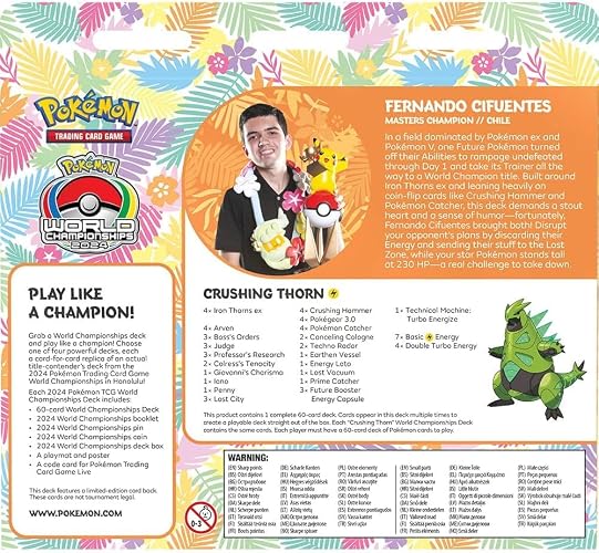 2024 Pokémon TCG World Championships Deck