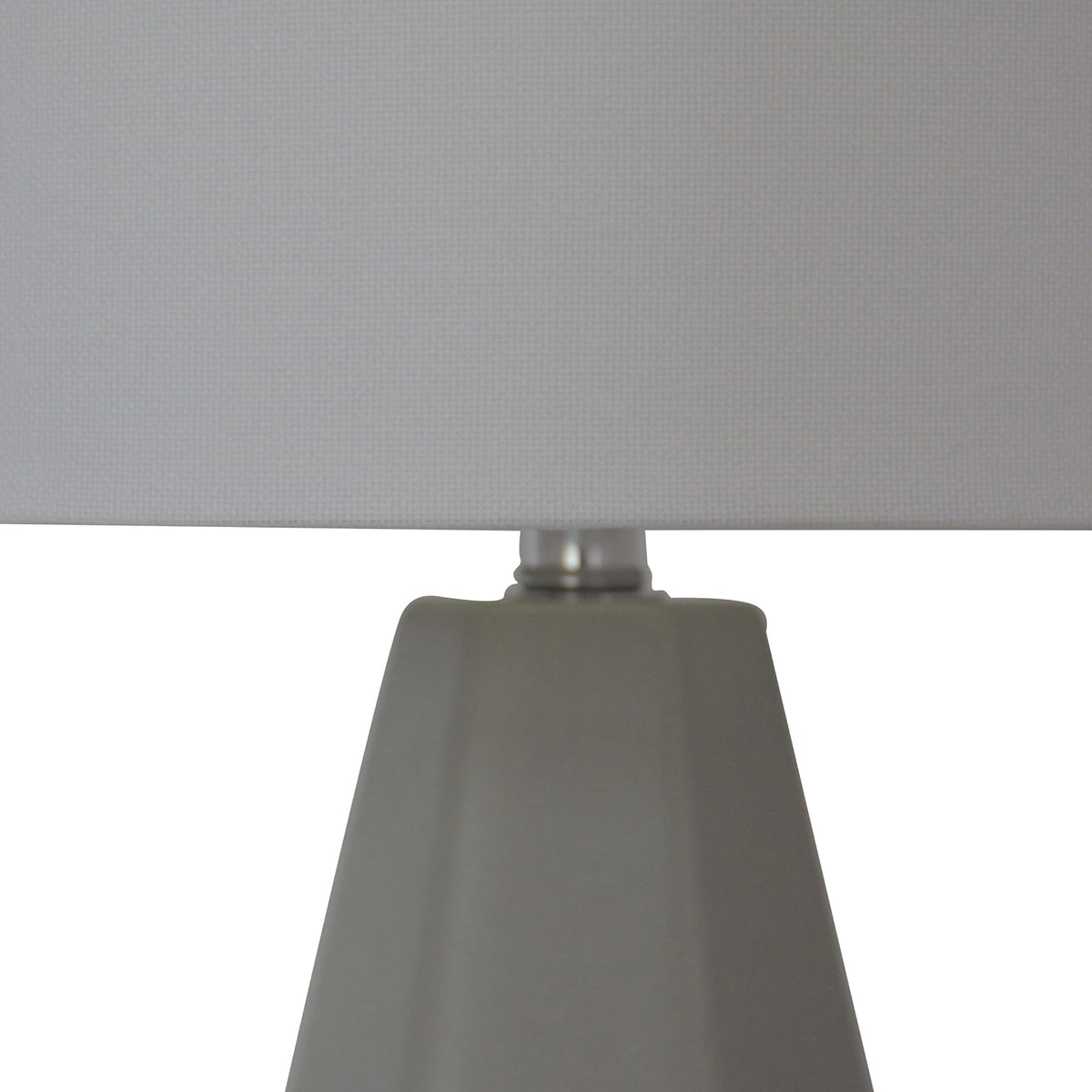 Luzerna CM-0091 Lámpara De Buro Siza, Color Gris Perla Mate, 1 Unidad