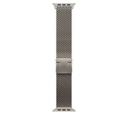 Apple Watch Band - Correa Estilo milanés - 49 mm - Natural - Grande