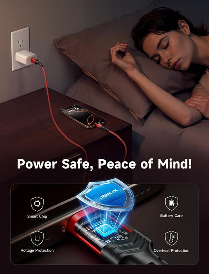 Jsaux Cable Usb-c a Usb a 6.6 Pies, Carga R?pida 3.1a, 2 Unidades | diseno portatil para uso diario, viajes, oficina y accesorios de gaming