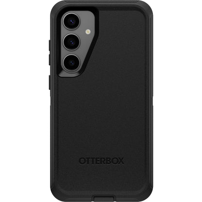 OtterBox Bleachers Defender Series Funda - Una Sola Unidad se envía en Bolsa de plástico, Ideal para Clientes de Negocios, Negro, Resistente y Duradero, con protección de Puerto, Incluye Soporte de
