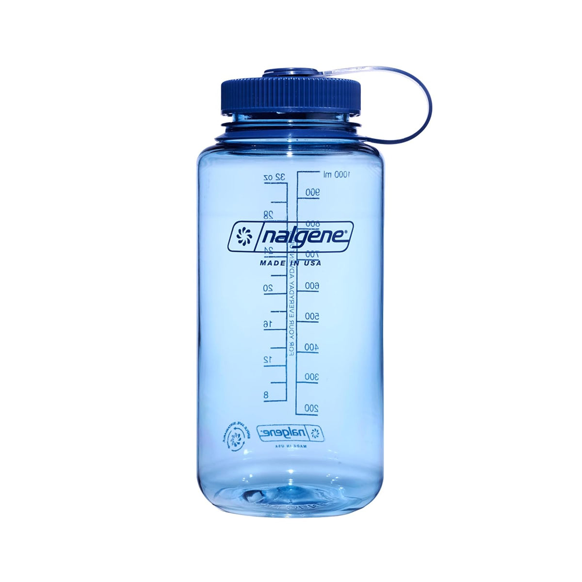 Nalgene Sustain Tritan Botella de Agua 32 oz Boca Ancha - Azul bebé